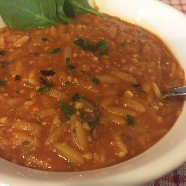 Creamy tomato soup (without the cream)