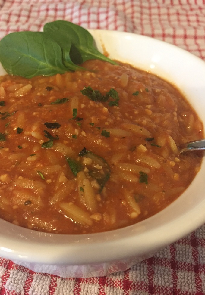 Creamy tomato soup (without the cream)