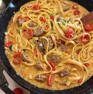 Cajun Pasta With Spicy Sausage