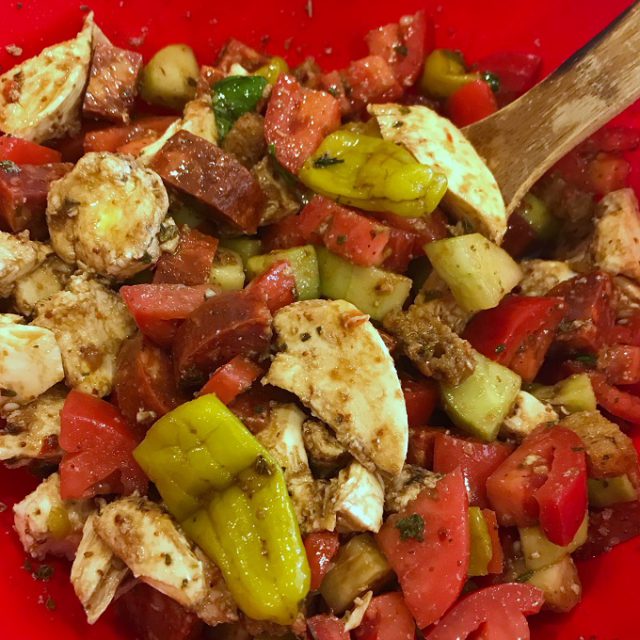 Panzanella Salad