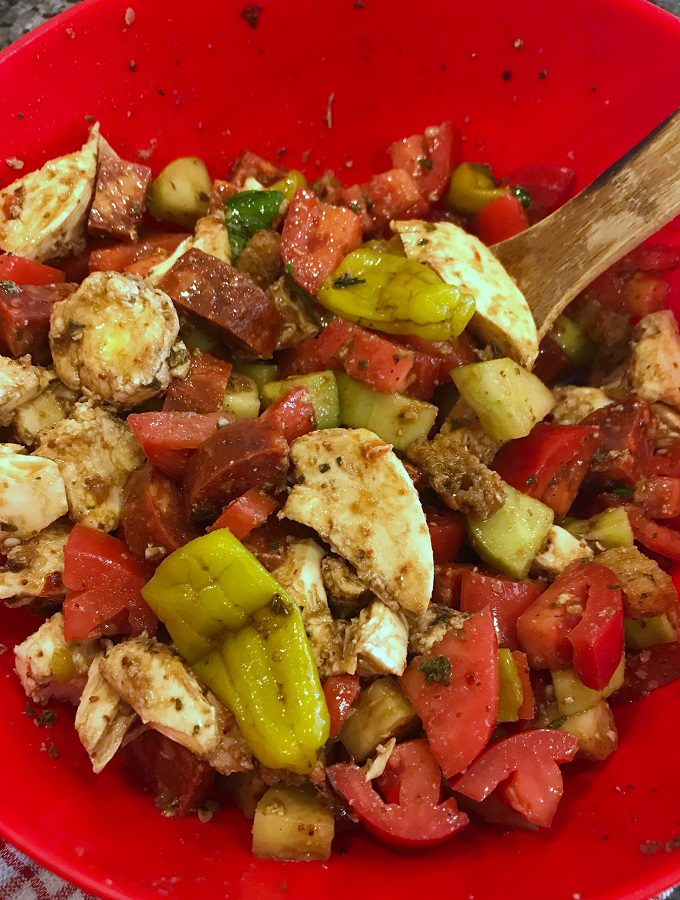 Panzanella Salad