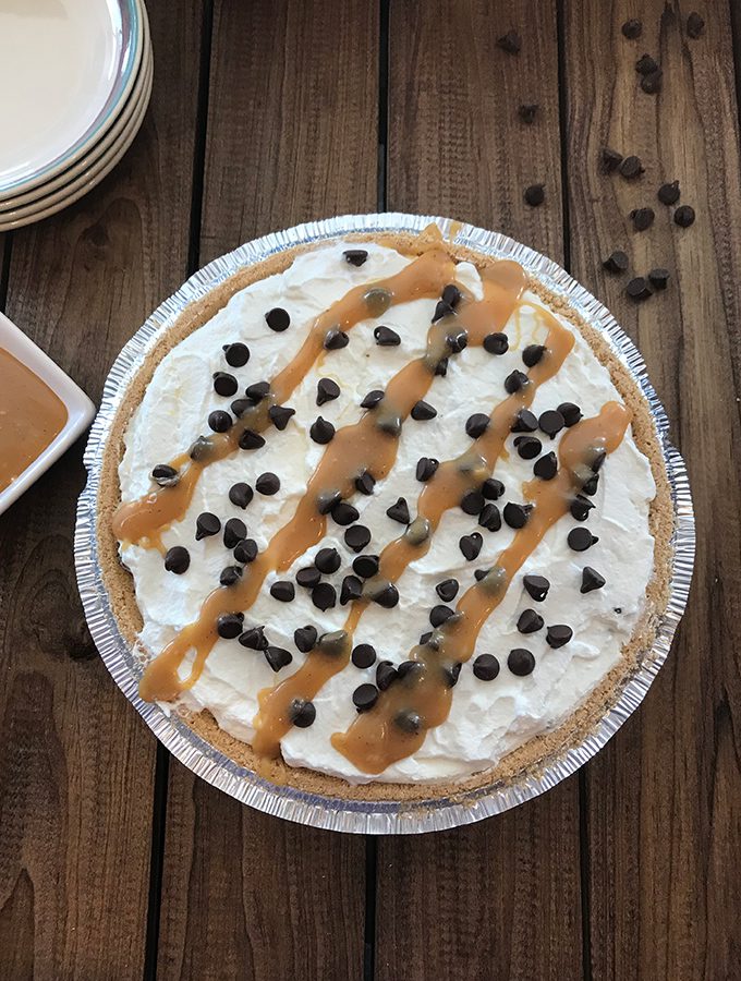 Cannoli pie.