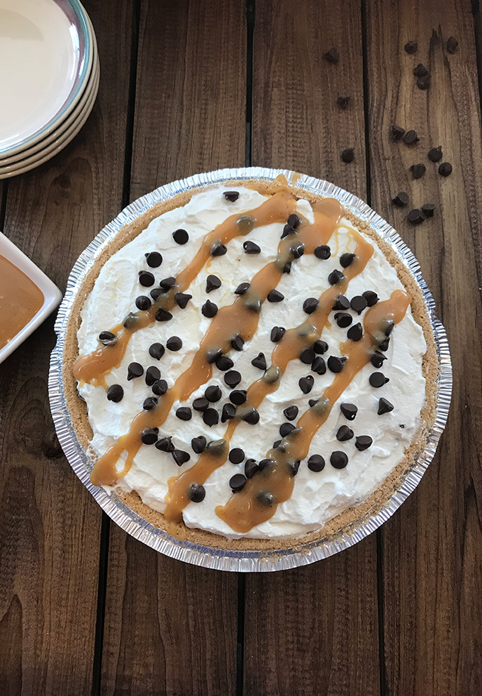 Cannoli pie.