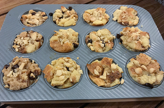 Bread pudding.