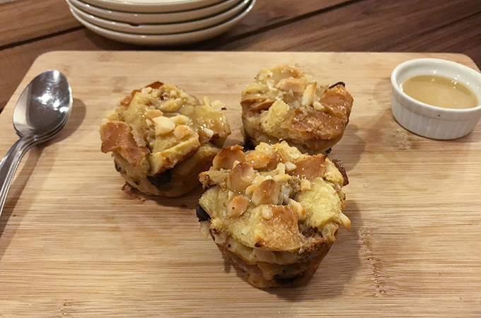 Bread pudding.