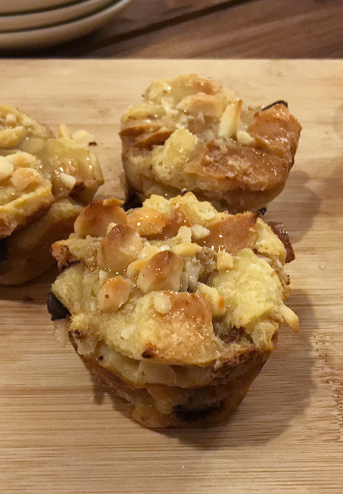 Bread pudding.