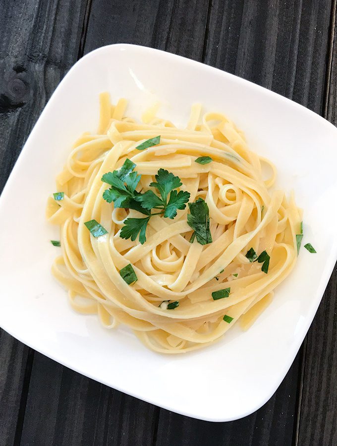 Fettuccine Alfredo