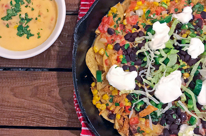 Barbecue Chicken Nachos