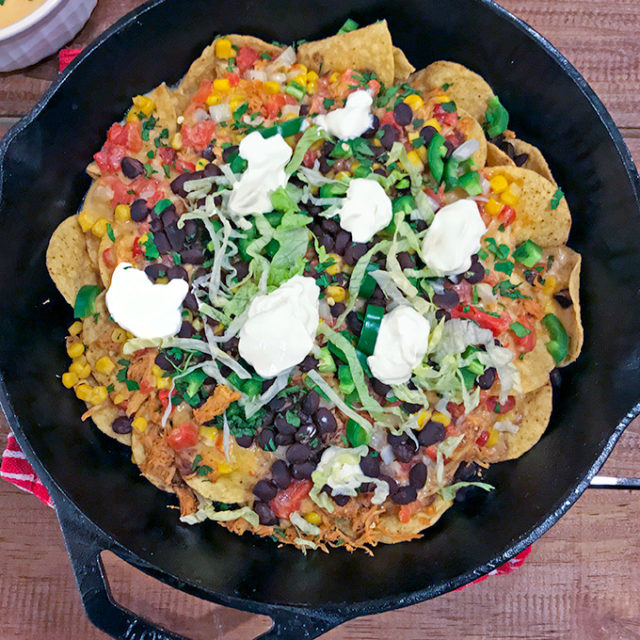 Barbecue Chicken Nachos