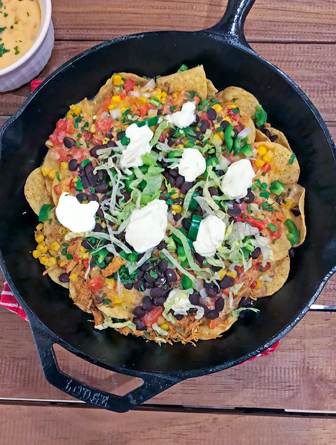 Barbecue Chicken Nachos