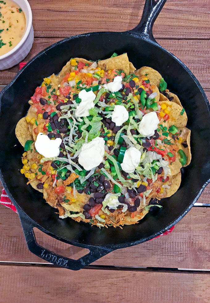 Barbecue Chicken Nachos