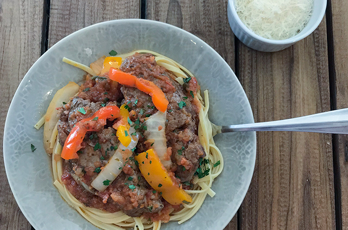 Slow Cooked Steak Pizzaiola
