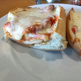 Sciortinos Trattoria Chicken Parmigiana Sub Sandwich