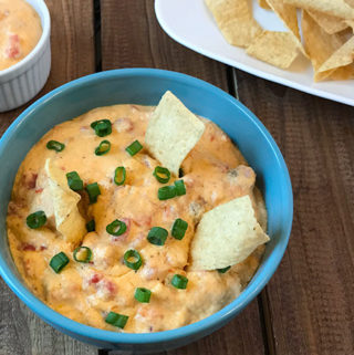 CrockPot Barbecue Chicken Dip.