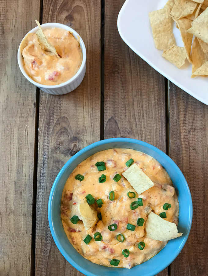 CrockPot Barbecue Chicken Dip.