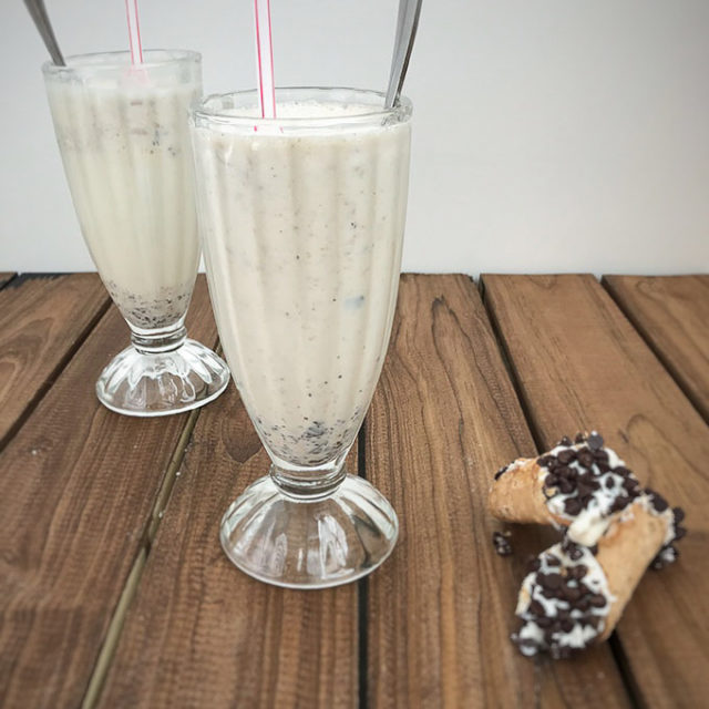 Vanilla Cannoli Milkshake