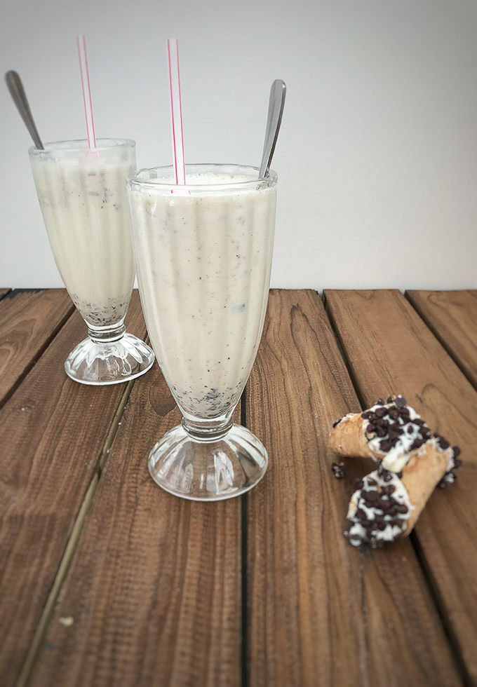 Vanilla Cannoli Milkshake