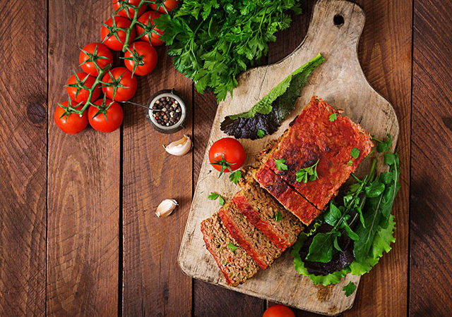 Delicious italian style meatloaf.